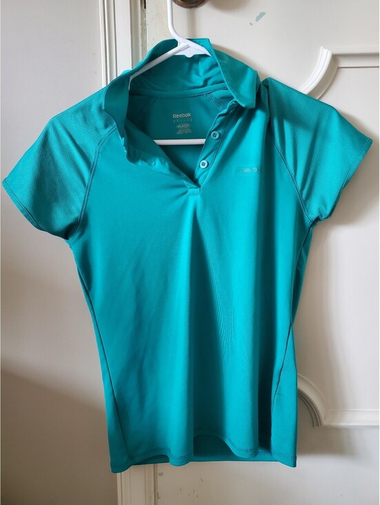 Tops - Reebook Turquoise Golf Polo Shirt